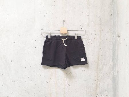 Short en molleton, noir, patch NYC H&M, fille, taille 140