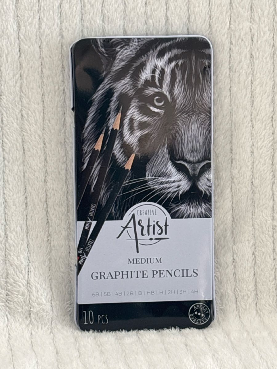 Matite, matite colorate & gessi: Creative Artist Graphitstifte Set, 10 Stk., Neu! – Nuovo e nell'imballaggio originale da Oberegg venduto da MR-shop