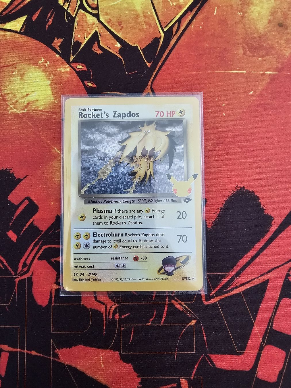 Pokémon Carte collezionabili: Rocket's Zapdos - 15/132 - 25th anniversary – Nuovo (secondo la descrizione) da Güttingen venduto da Kejimba