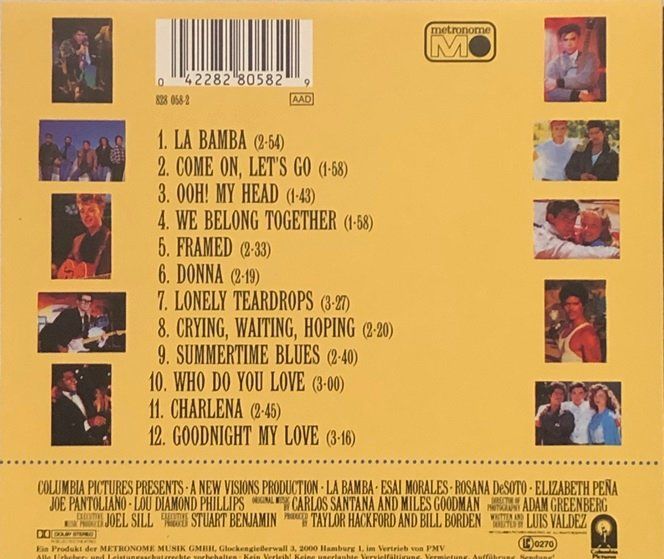 CD: La Bamba - Original Motion Picture Soundtrack – Usato da Grüningen venduto da azulverde 1