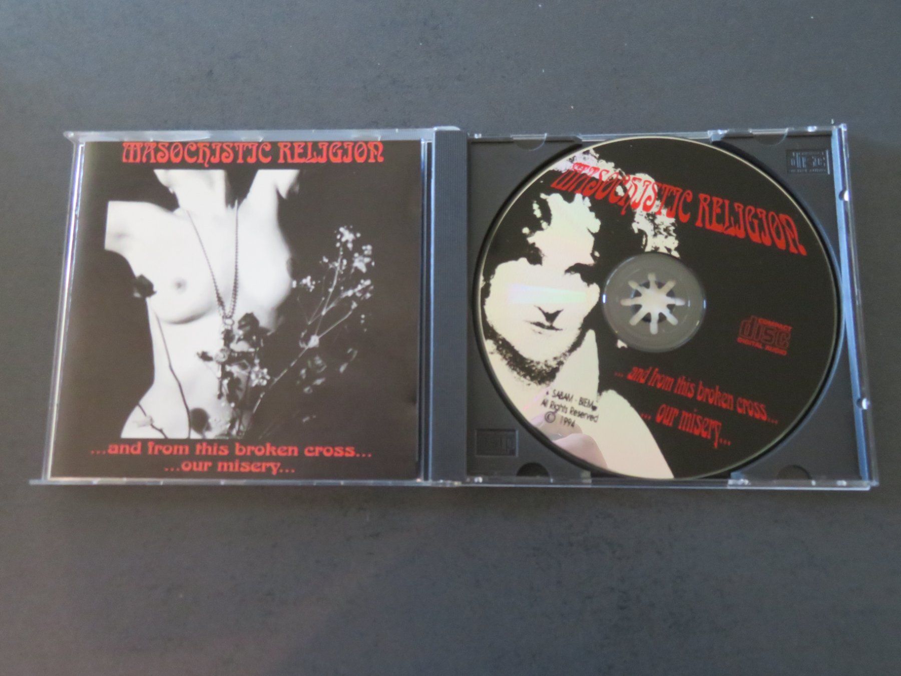 CDs: MASOCHISTIC RELIGON ...an from this broken Cross 1994 GOTHIC – D'occasion à Niederbipp par Onyx32
