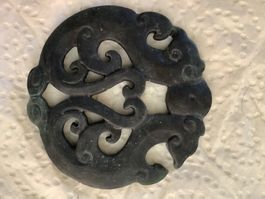 Altes Jade Amulett
