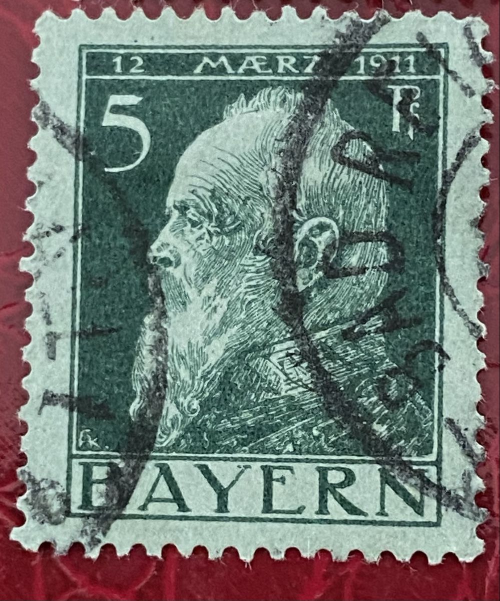 Alle Briefmarken: Timbres Bayern - Allemagne – Gebraucht aus Petit-Lancy von Solcarm 4