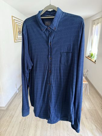 Luxury Vintage Chemise bleue manches , T. L