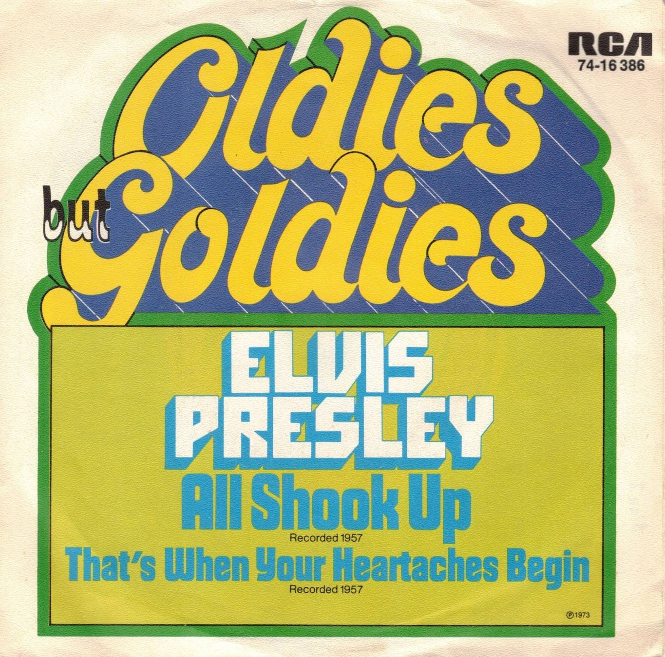 Dischi in vinile: Elvis  --  All Shock up   Single7 – Usato da Rheinau venduto da asteng