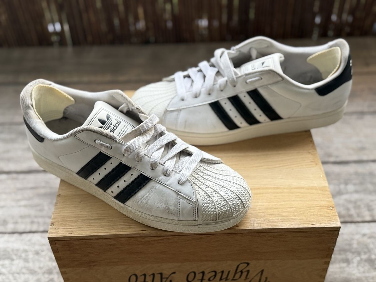 Scarpe da uomo: Adidas Superstar Gr. 46.2/3 – Usato da Allenwinden venduto da Thebadboy