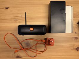 JBL Tuner Bluetooth Lautsprecher & Radio Schwarz mit Zubehör