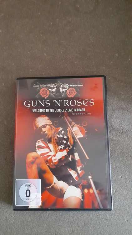 GUNS'N'ROSES LIVE IN BRAZIL ROCK IN RIO 1991 DVD 91 | Kaufen auf