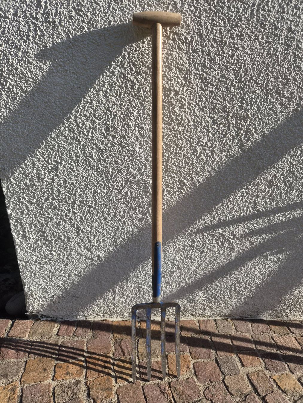 Forchette: Robuste Grabgabel / Spatengabel mit Holzstiel – Usato da Zürich venduto da Primanoctis