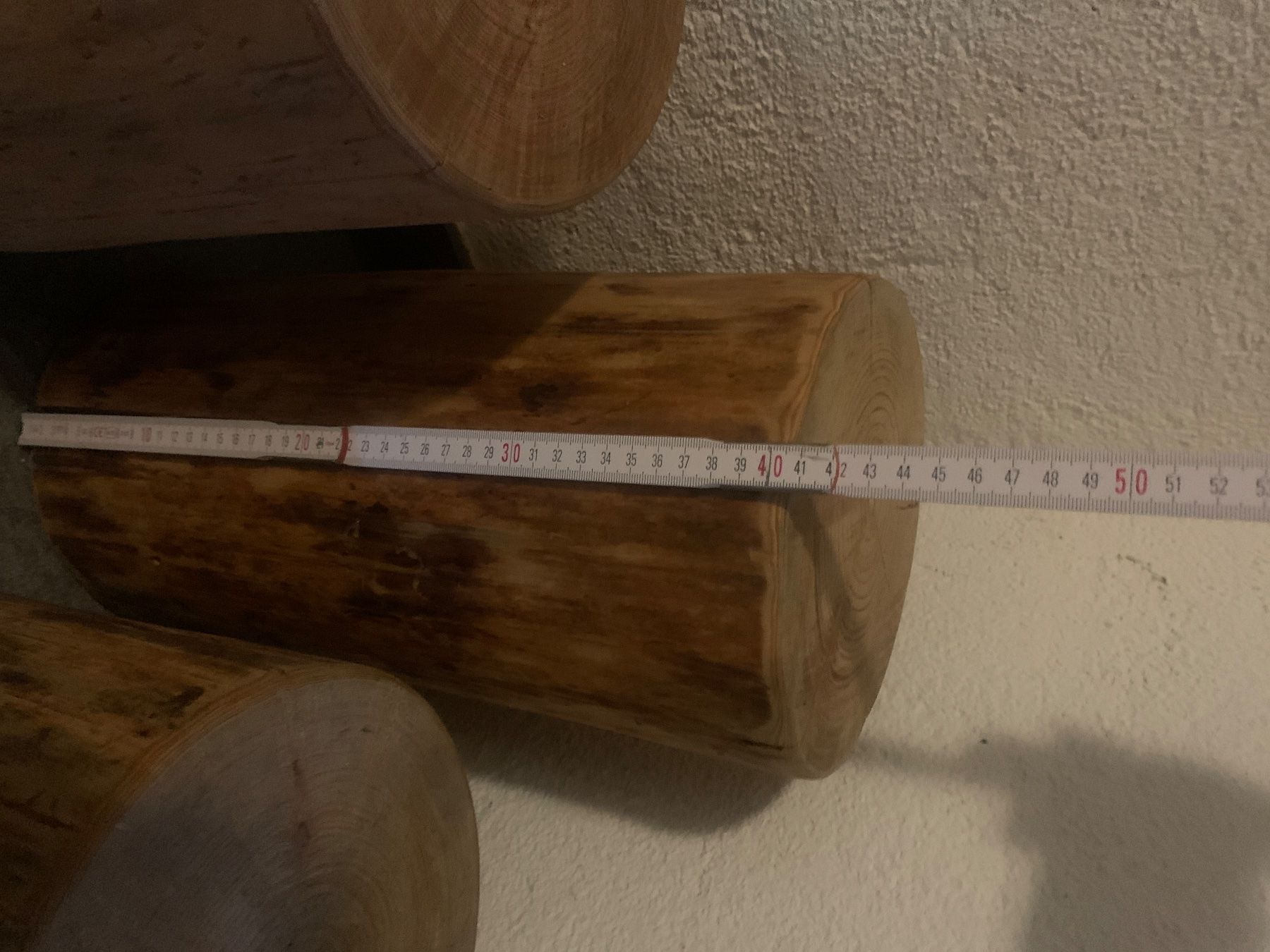 Holzartikel: 3 stück Holz säule Shabby – Gebraucht aus Obergösgen von Torrente 1