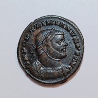 Follis (grosse römische Bronzemünze) Maximian 286-305