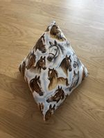 Handmadr Pferde dreieck Kissen 