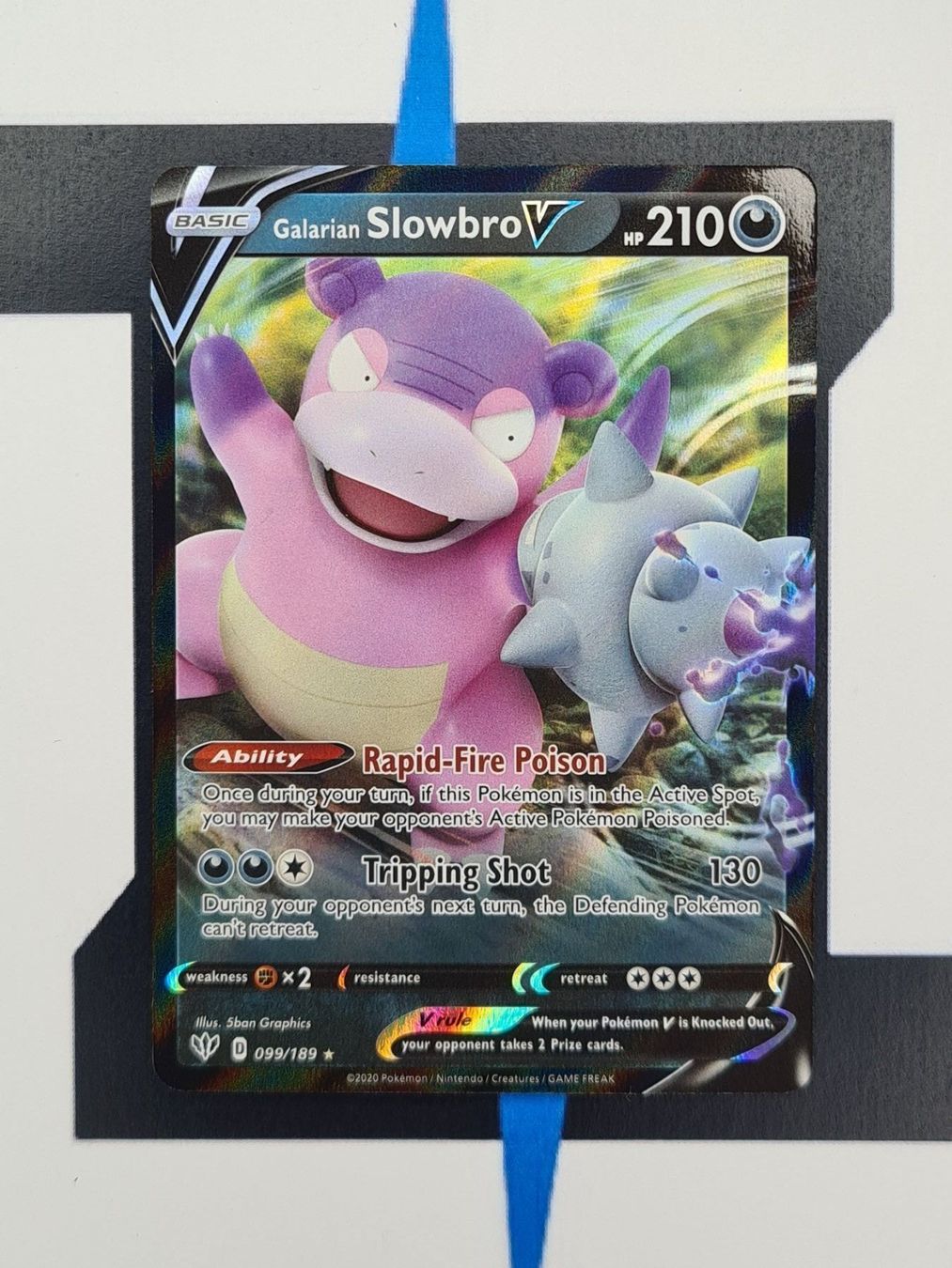 Pokémon Sammelbilder & Trading cards: Galarian Slowbro V DAA99 EN NM – Neu (gemäss Beschreibung) aus Basel von Zadoys