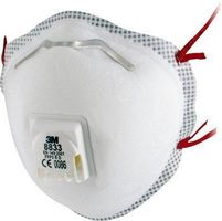 10 Stück Atemschutzmaske 3M 8833, FFP3, mit Cool-Flow