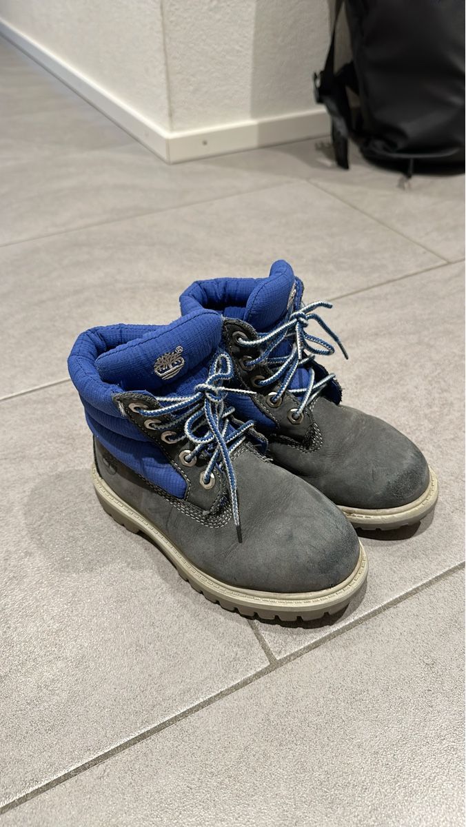Timberland Scarpe per ragazzi: Timberland Winter Boots, blue, Size 27 – Usato da Buchs SG venduto da SPAMPAM