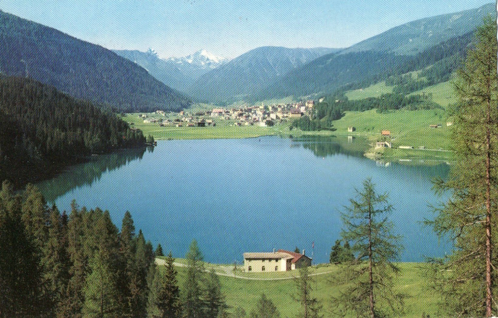Cartoline postali: Davos mit See – Usato da Melano venduto da pisonsdro