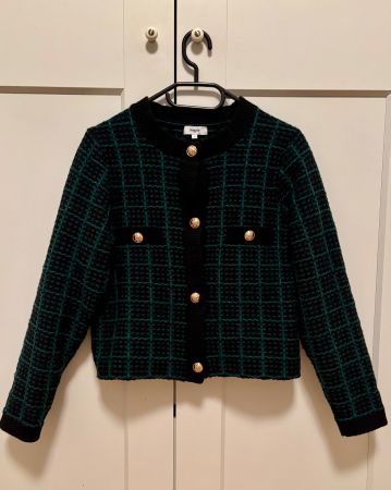 Suncoo Paris Tweed-Strickjacke, in sehr gutem Zustand