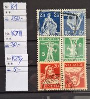 Kehrdrücke K1 / K7III / K25y Kat. 285.-