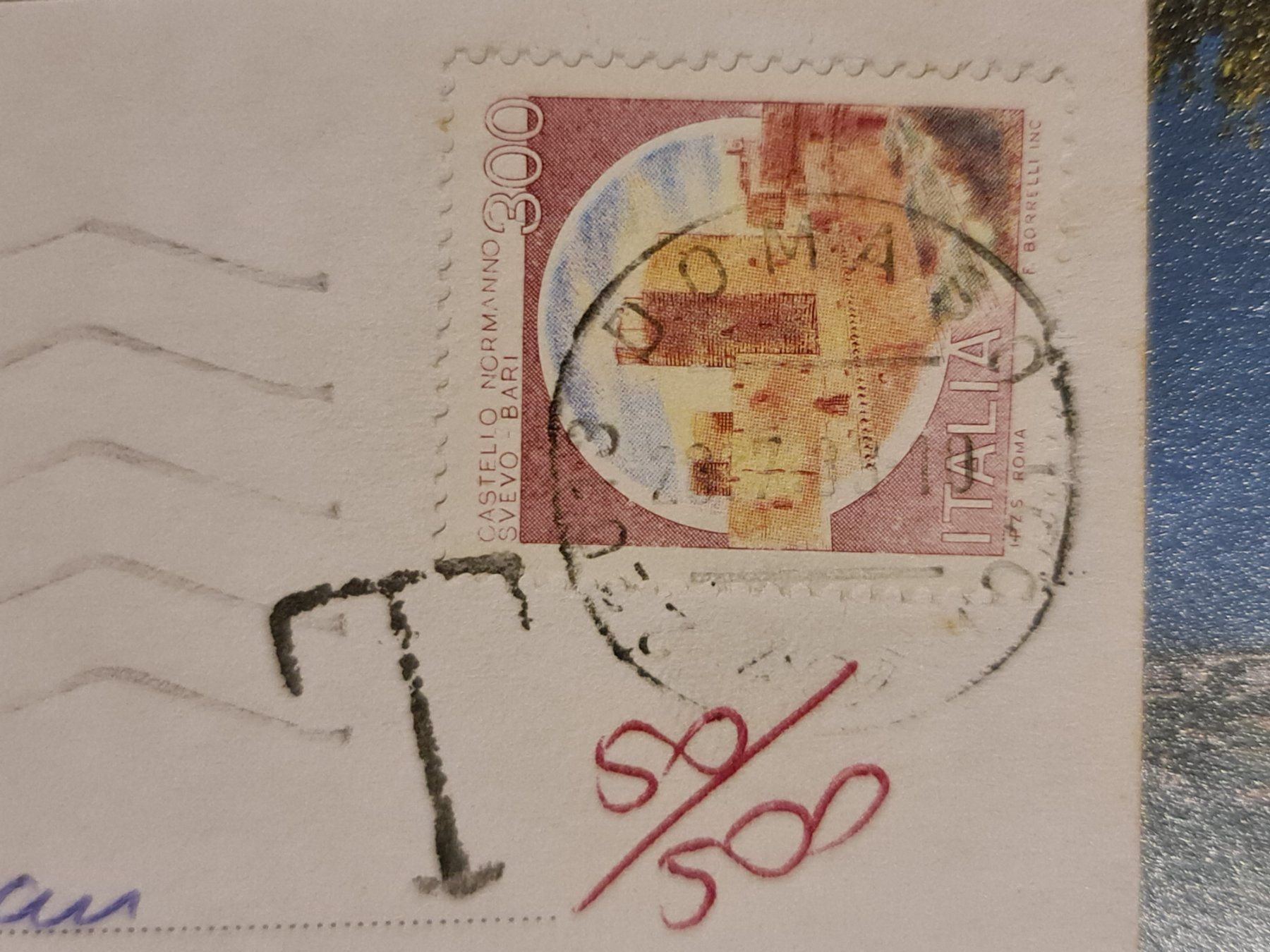 Ansichtskarten: Ansichtskarte Comersee Lago di Como Italien 1983 – Gebraucht aus Dintikon von Vexi 1