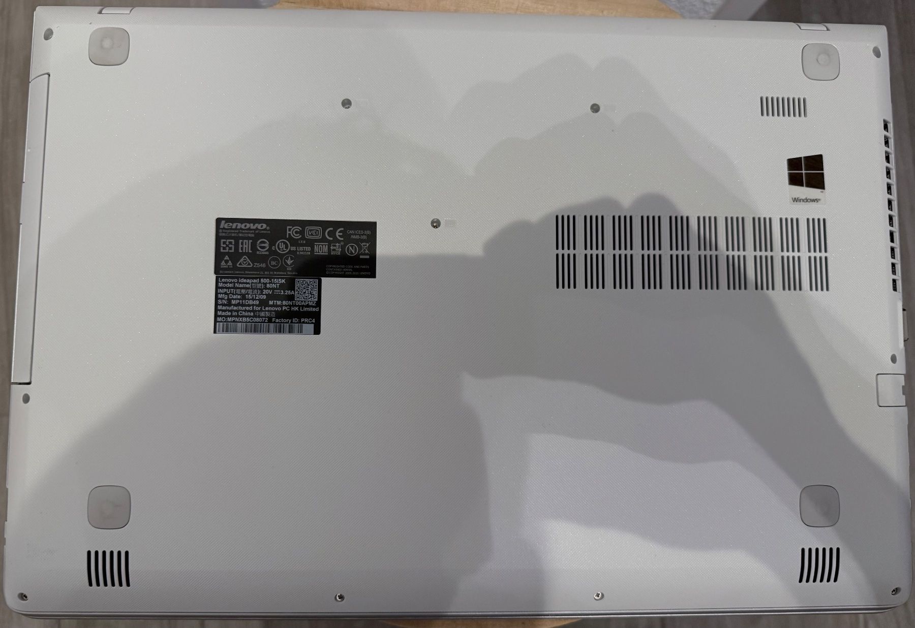 Lenovo Notebook: Lenovo Ideapad 500-15ISK – Usato da Immensee venduto da mikeside 6