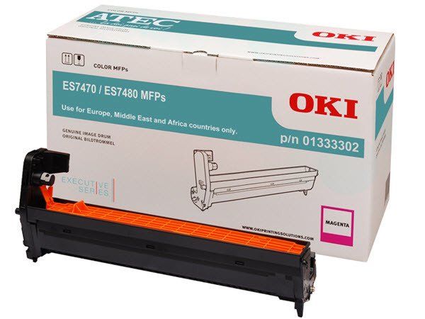 Oki Cartucce per stampanti & toner: OKI 01333302 (OKI Drum ES, magenta) – Nuovo e nell'imballaggio originale da Aadorf venduto da Richi_9