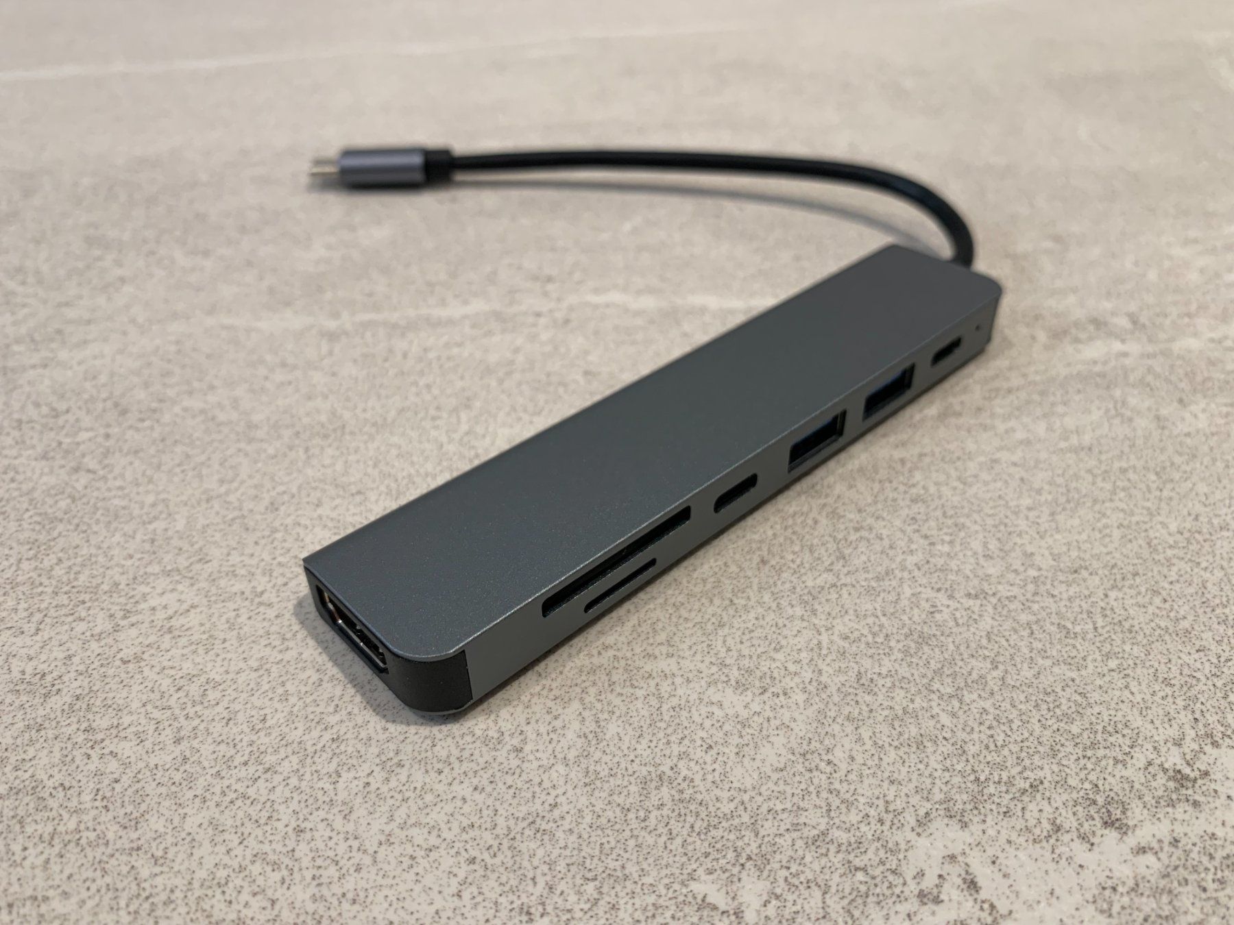 Unità & Adattatore: Adapter 7 in 1 USB-C auf Micro SD, HDMI, USB A, USB C – Nuovo e nell'imballaggio originale da Aarburg venduto da 2..0 2