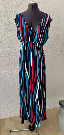Nanso Langes Sommerkleid Gr. M – Multicolor Maxi 👗