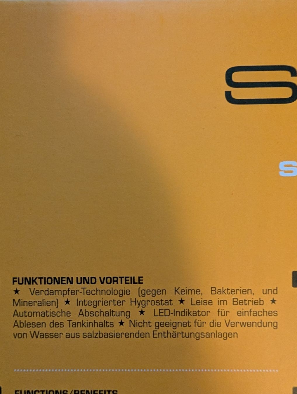 Umidificatori d'aria: Stylies Sirius Luftbefeuchter, NEU – Nuovo e nell'imballaggio originale da Basel venduto da rubah 3