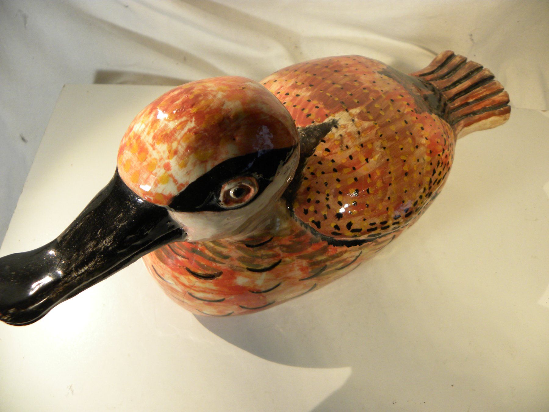 Statuette: Paar wunderschöne dekorative Keramikenten – Usato da Reinach venduto da Taysalmon 5