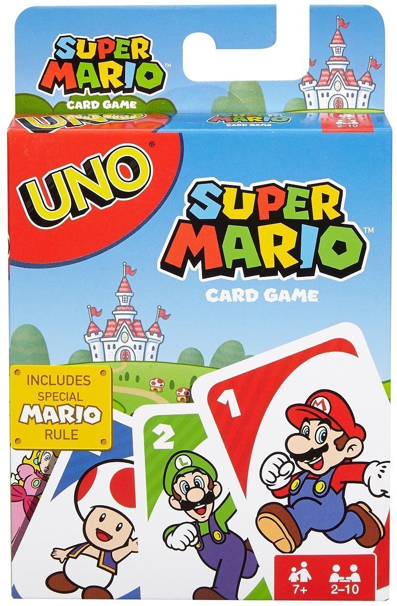 Spiele: UNO - Super Mario – Neu und originalverpackt aus Niederglatt von Spielebros