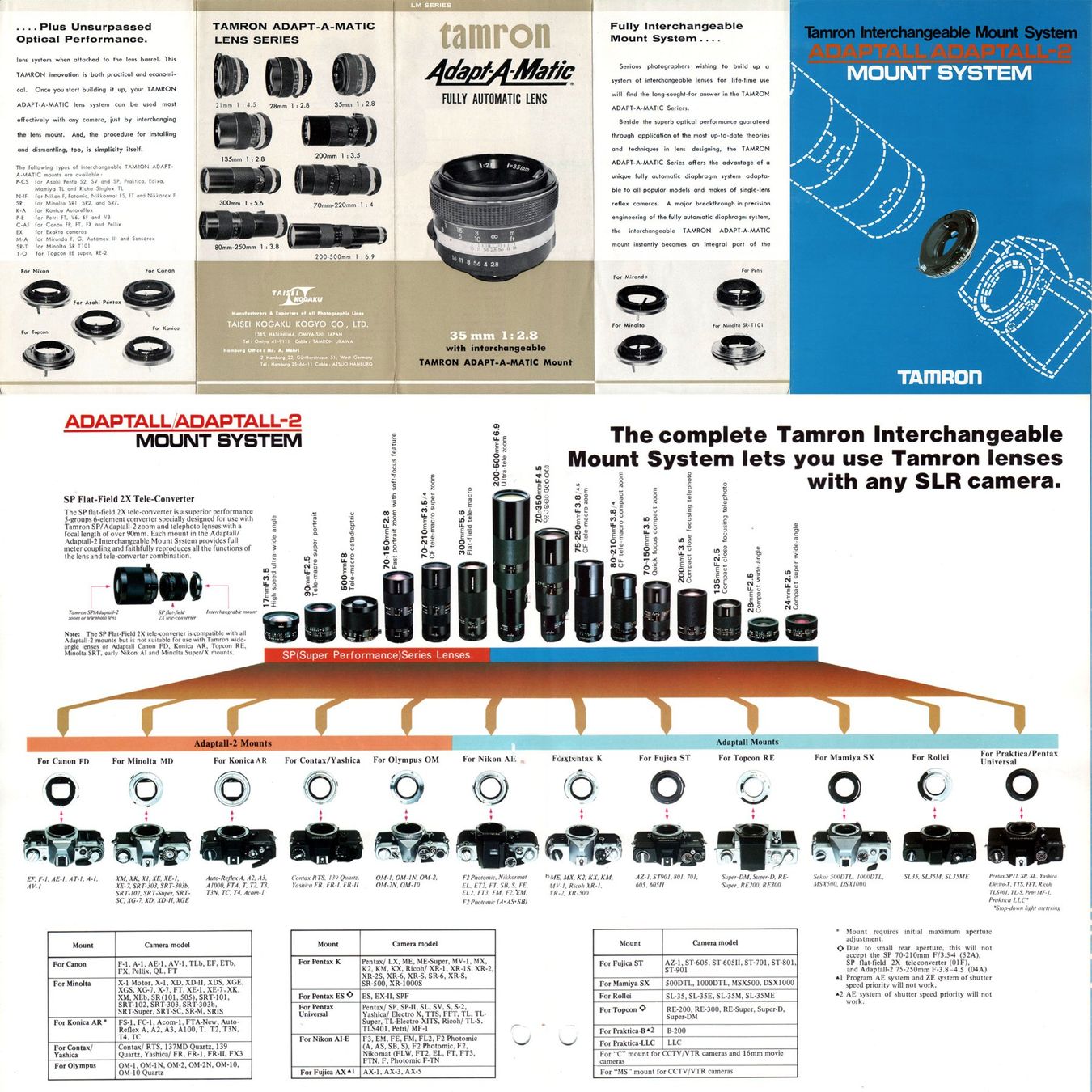 Tamron Objektive: 1969 Tamron Adapt-a-matic Adapter M42 #v2 – Gebraucht aus Dietikon von Baro4 1