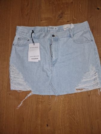 Jeansjupe XL blau