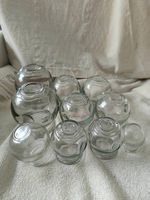 Lots de 9 ventouses en verres, divers tailles