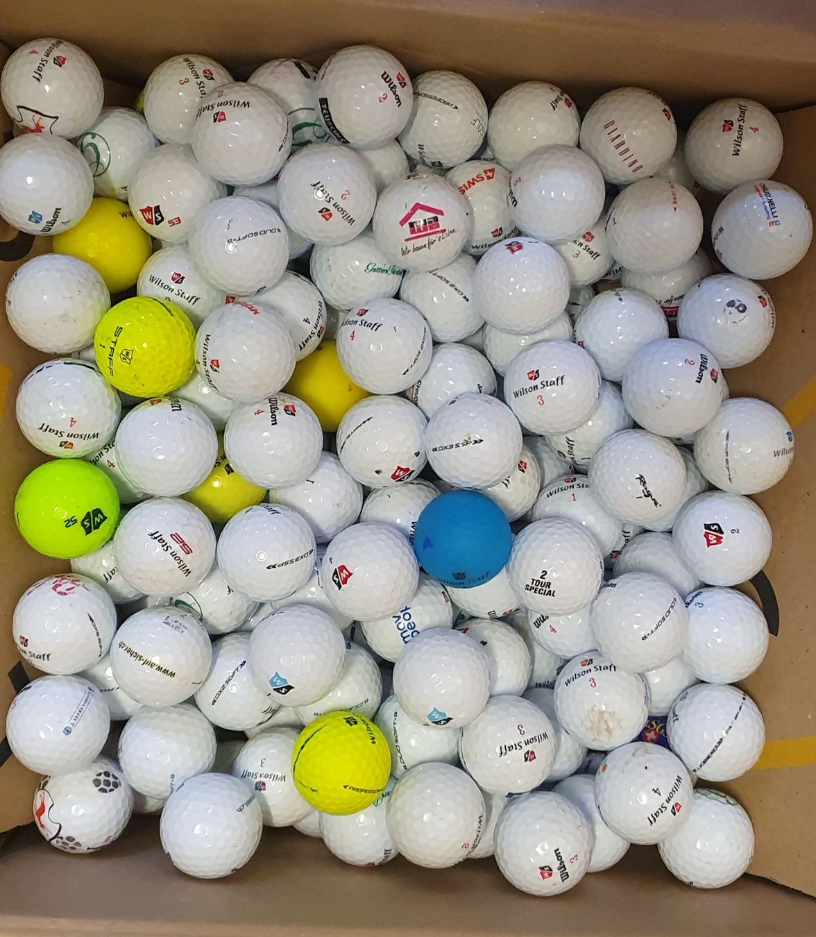 Wilson Palloni: Wilson 100 Golfbälle mix gebraucht – Usato da Allschwil venduto da Gorgeli 1