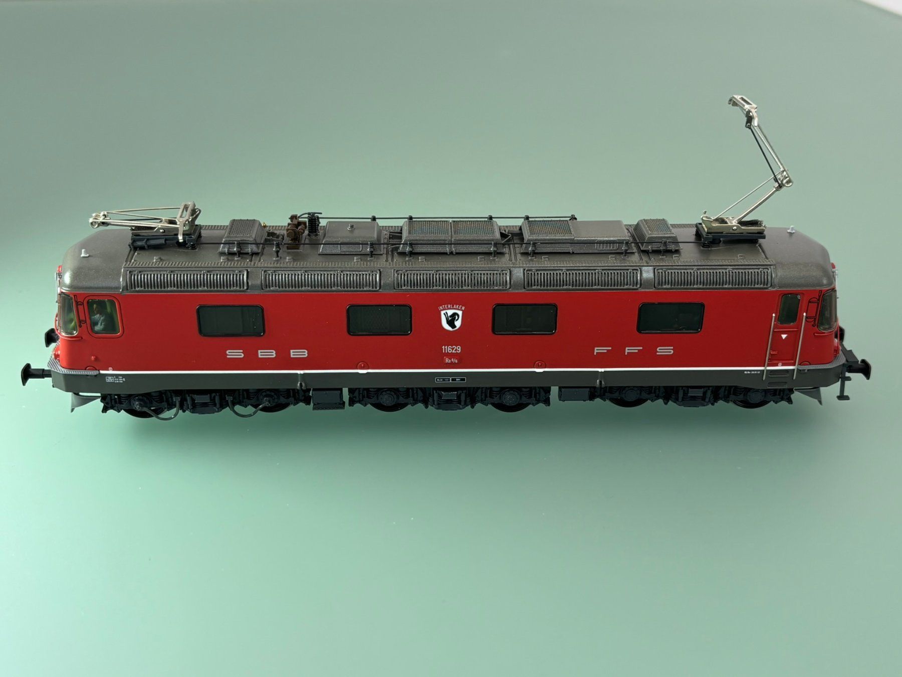 Hag Modellini di ferrovie: Digital HAG Re 6/6 INTERLAKEN  Klima + ETCS – Nuovo (secondo la descrizione) da SION venduto da pef999 8