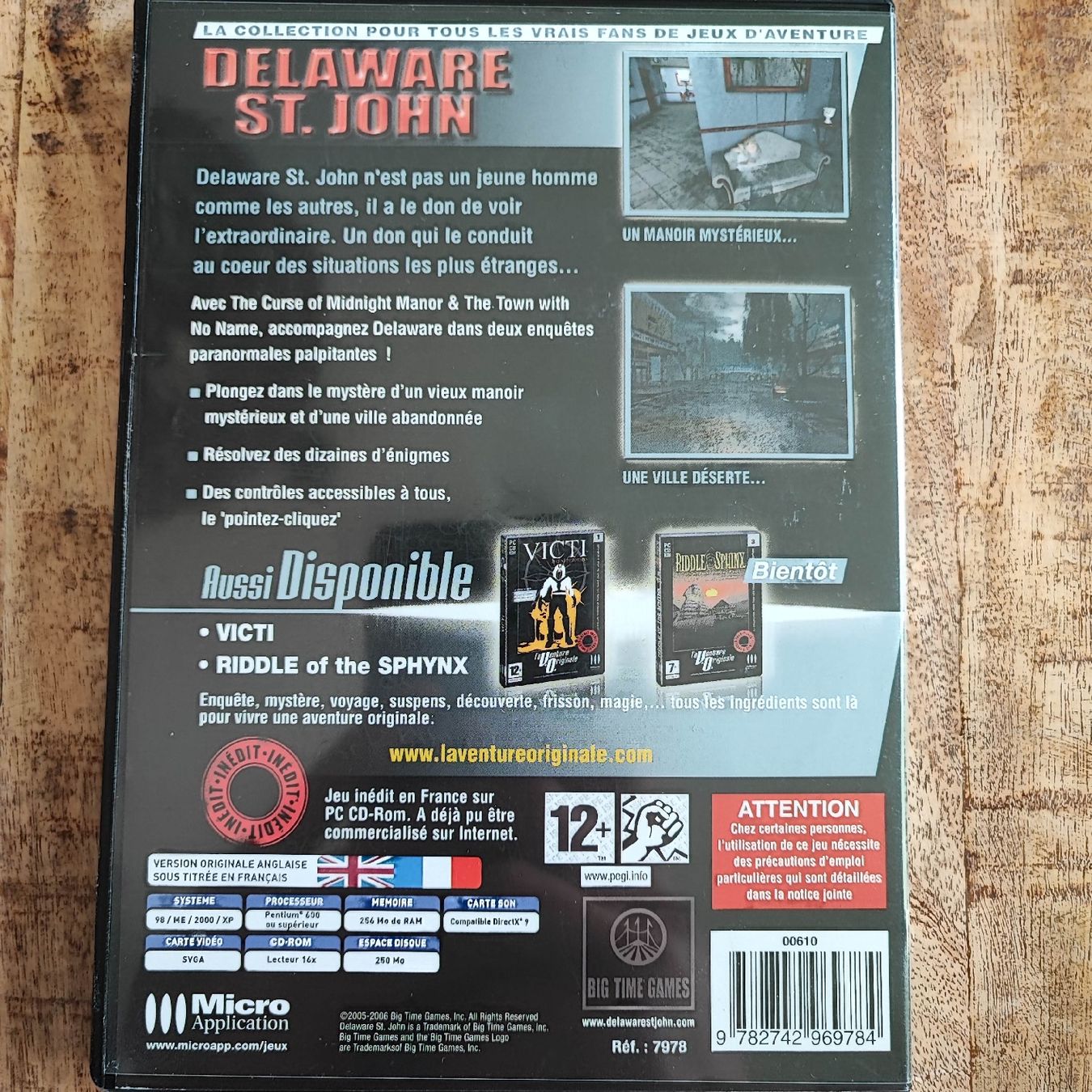 Giochi: LES ENQUETES DE NANCY DREW - PC GAME – Usato da Dübendorf venduto da kb86_MOVIE 1