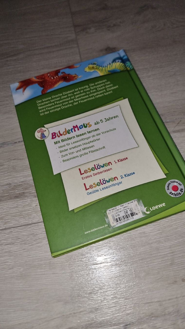 Libri: Bildermaus: Der kleine Drache rettet einen Freund  – Usato da Wigoltingen venduto da Zuckerfee84 1