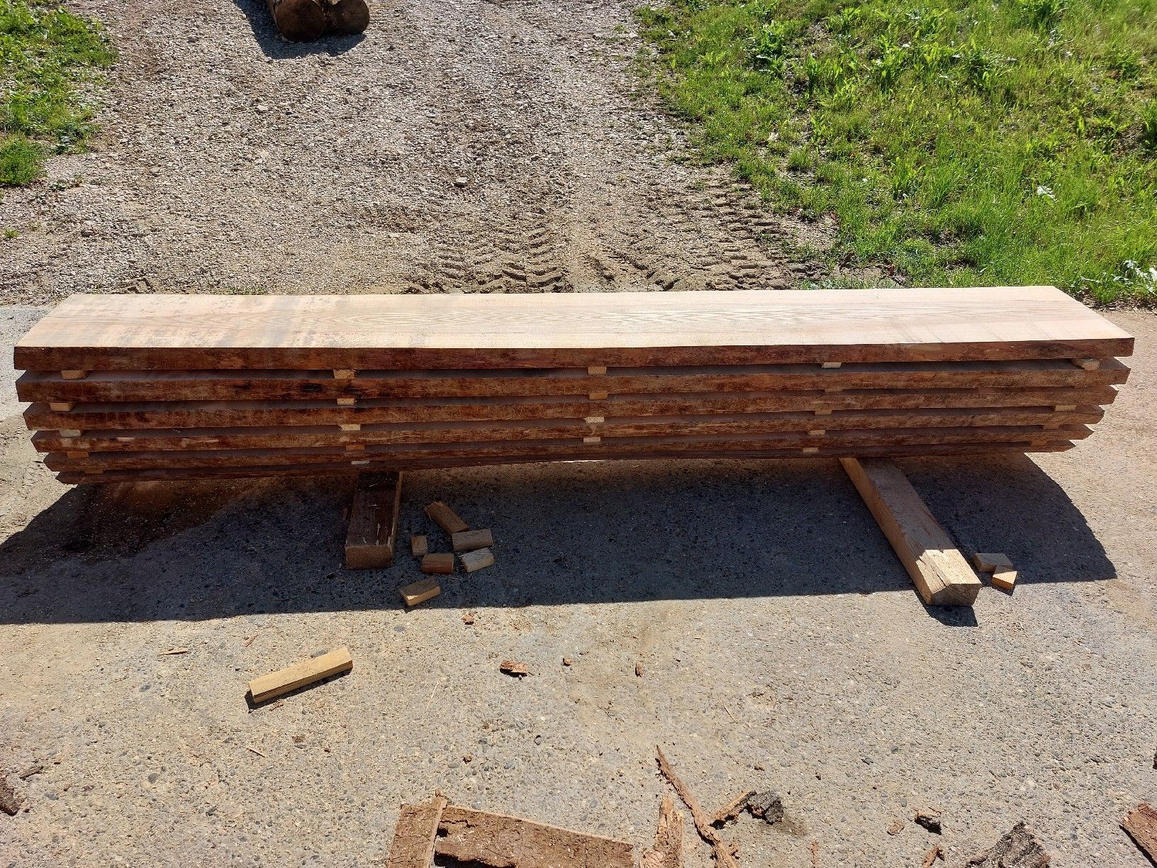 Articles en bois: Eschenbretter 60mm – D'occasion à Bretzwil par AnnenHolz 2
