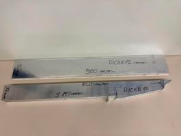 Aluminium Platte Rohmaterial Reststücke 11.5 kg