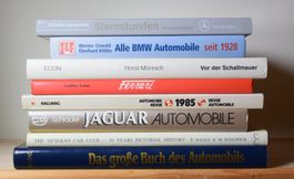 Konvolut, Sammlung, Lot: Autobücher 17 Titel