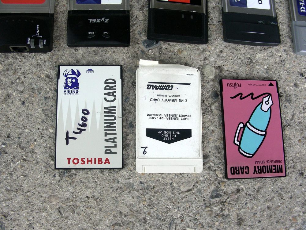 Pcmcia Cards : Wifi - Ethernet - Memory (Gebraucht) in Cormondrèche für ...