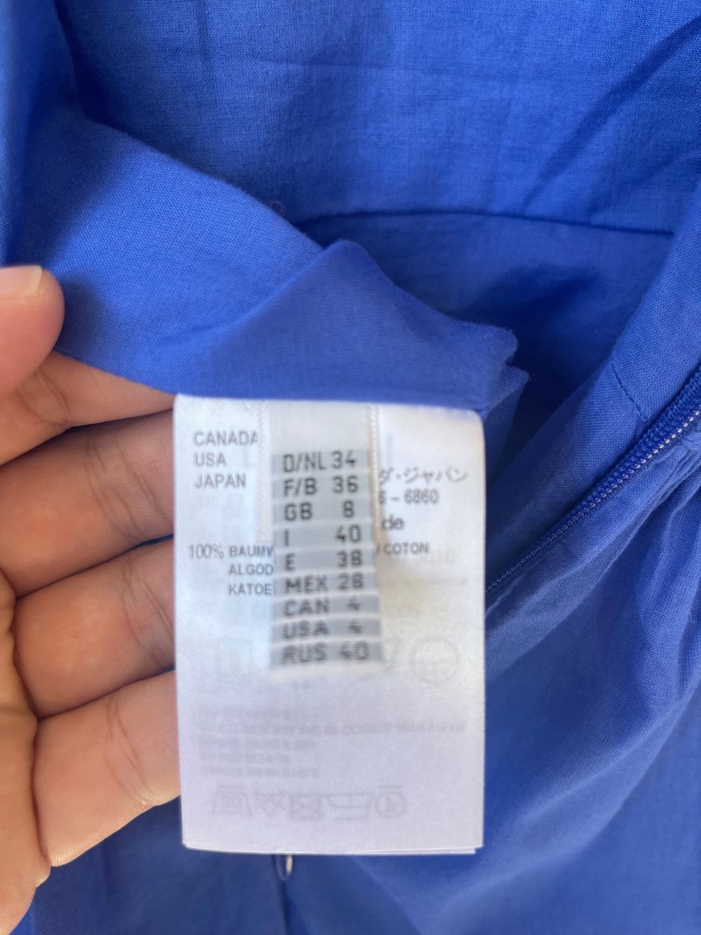 Vestiti: Laurèl Sommerkleid blau Gr. 34 – Nuovo (secondo la descrizione) da Brütten venduto da Rod816 6