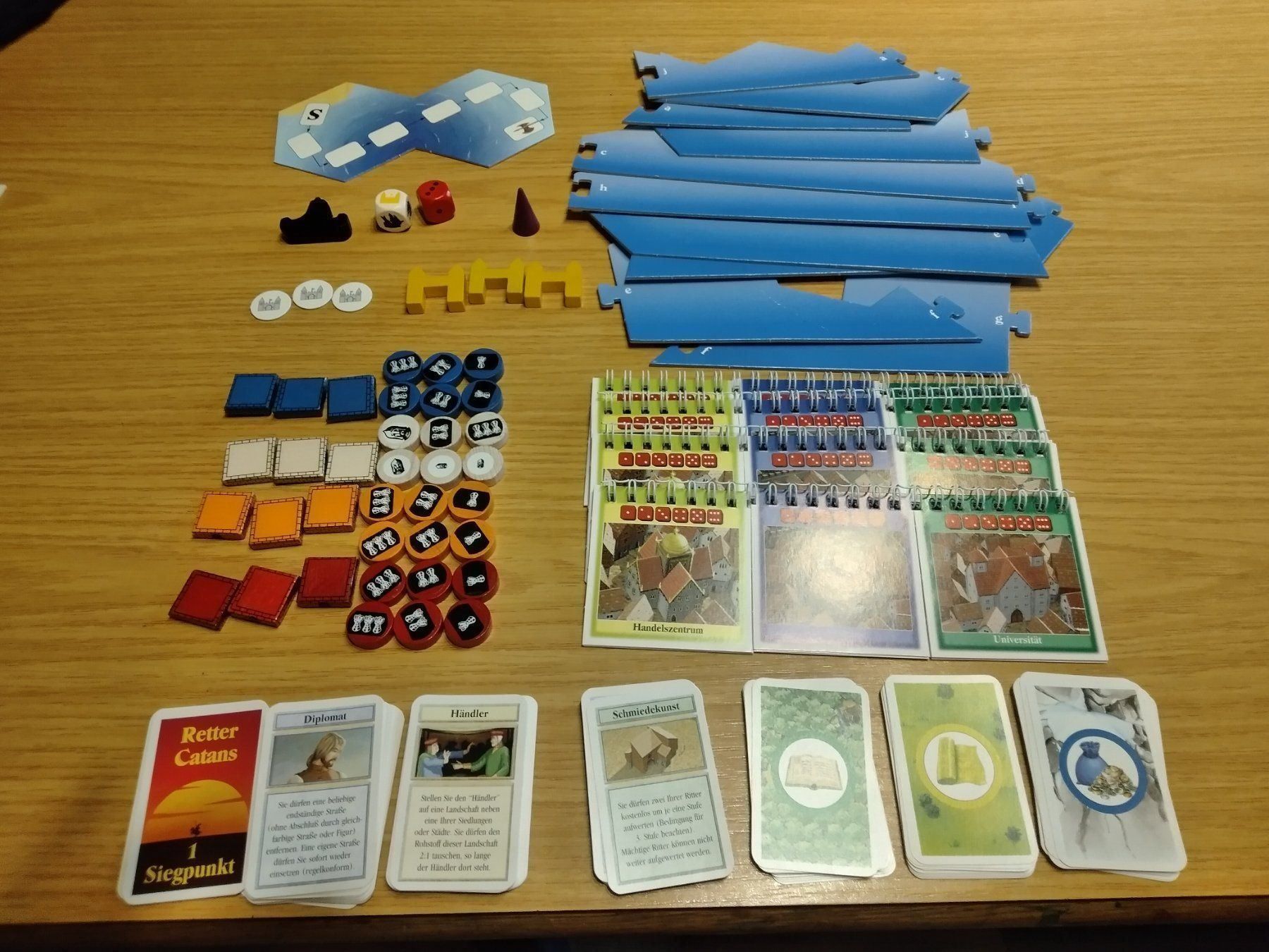 Giochi: Siedler von Catan, Städte & Ritter Holz – Usato da Wyssachen venduto da Lukas1231 1