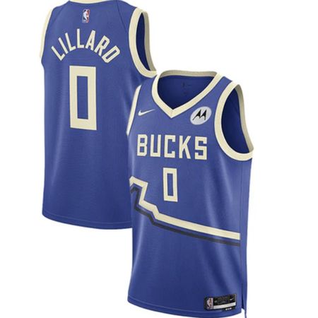 NBA Milwaukee Bucks Jersey Gr. M / 44 Damian Lillard