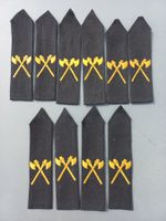 10 Ärmelpatten, Sappeur, schwarz