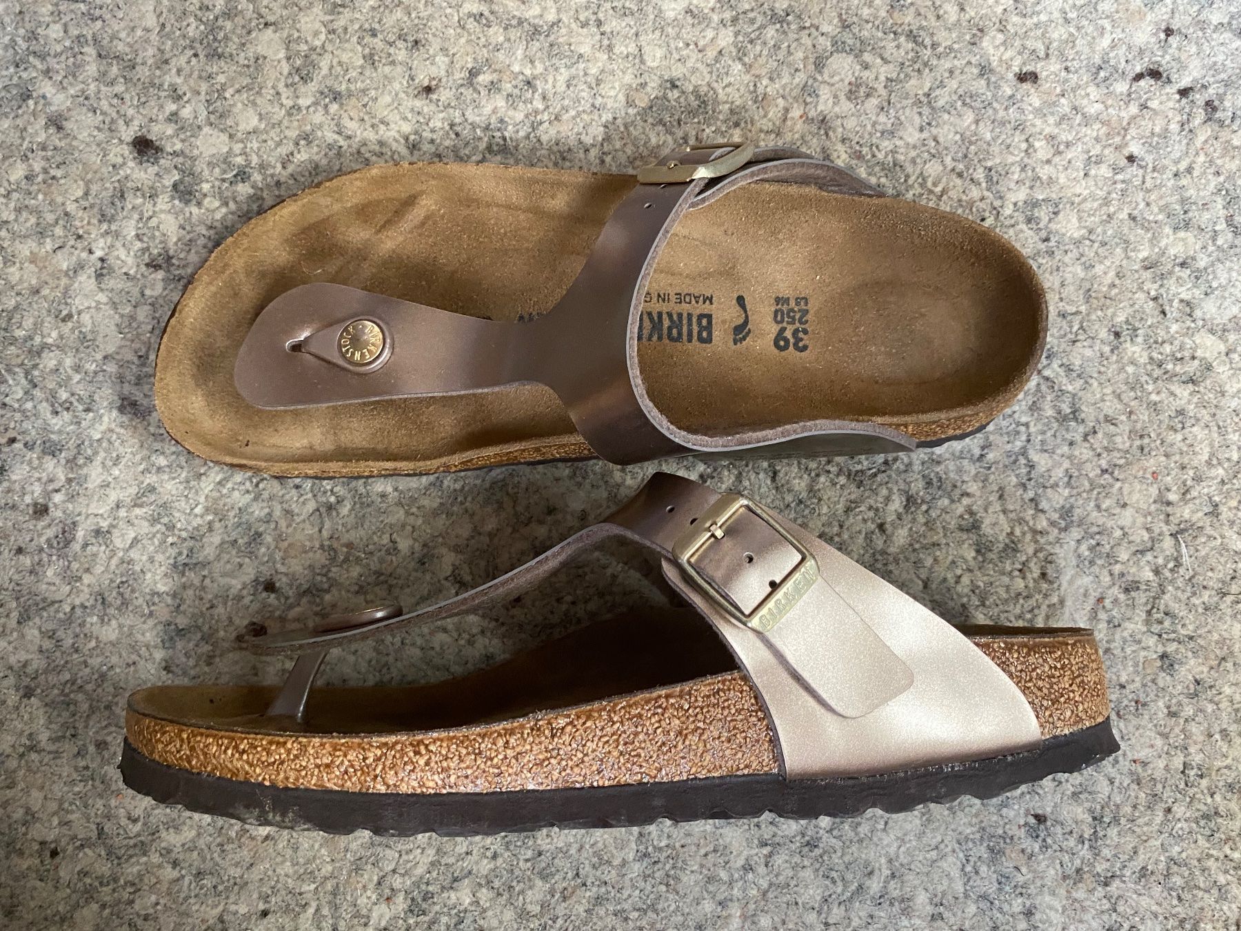 Birkenstock Scarpe da donna: Birkenstock Gizeh Gr. 39 – Usato da Wattwil venduto da edel88 3