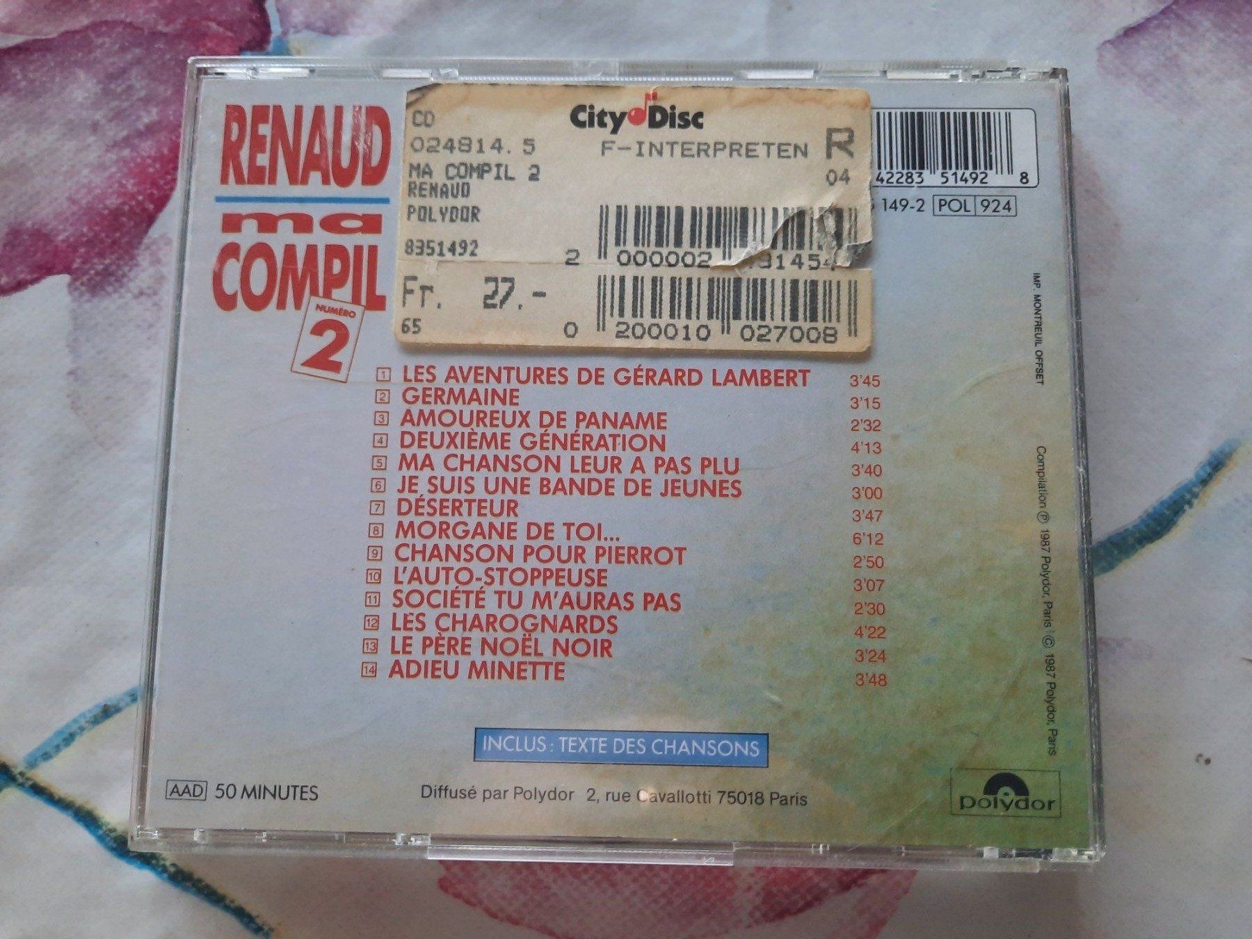 CDs: CD Renaud - ma compil – Gebraucht aus Pully von bro_n52j 1