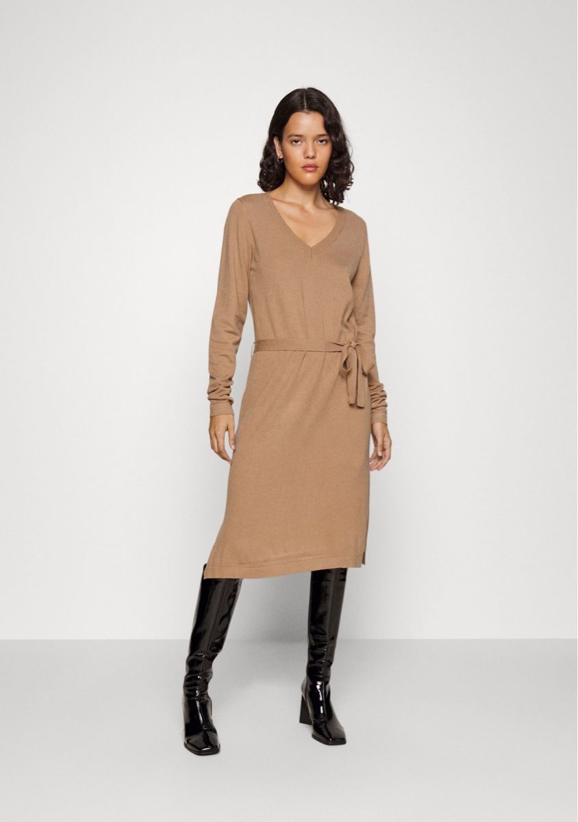 Vila Kleider: Robe beige manche longue taille XS – Gebraucht aus Malleray von Keimy32 1