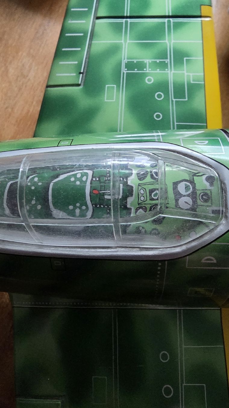 Modellbausätze & Standmodelle: Mitsubishi Zero Modell,   Blech. – Gebraucht aus Ettingen von 1964erNachtzugfahrer 5