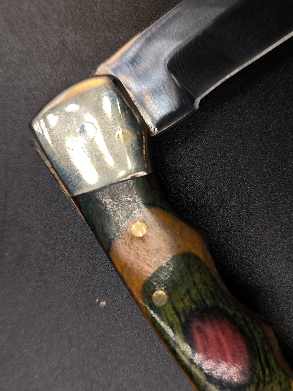 Zubehör: Klappmesser Klaas Messer mit farbigen Holzgriff – Gebraucht aus Rorschacherberg von snOOpydOg11 6